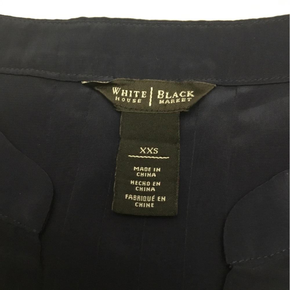 White House Black Market Sleeveless V-neck Sheath Dress - Picture 11 of 14